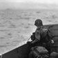 Photograph of landing craft, 1944.