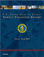 Cover for the 2007 Performance and Accountability Report