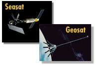 Images of Seasat and Geosat