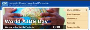 CDC.gov homepage screenshot