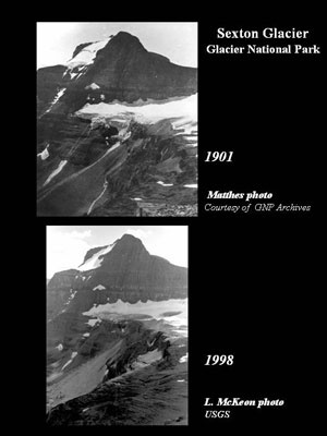Sexton Glacier  1901 – 1998