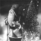Santa Claus and Christmas trees decorations, 1935