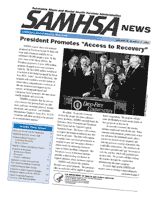 SAMHSA News - Volume XI, Number 2, Spring 2003