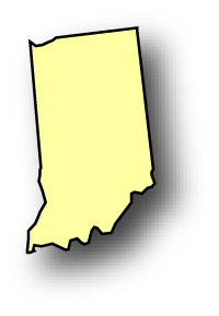 Indiana State Outline