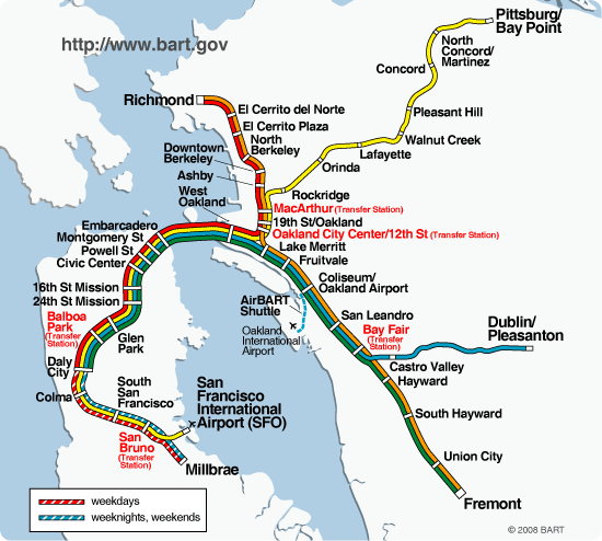 BART Map