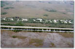 aerial view of Everglades National Park and Water Conservation Area 3