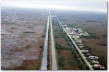 aerial view of Everglades National Park and Water Conservation Area 3