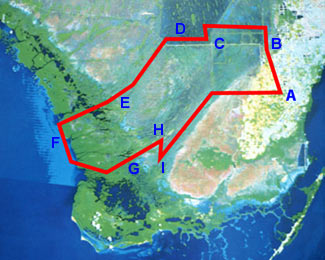 map of flight path