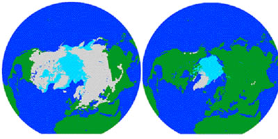 Mean snow cover extent