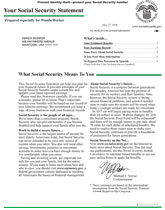 What Social Security Means To You