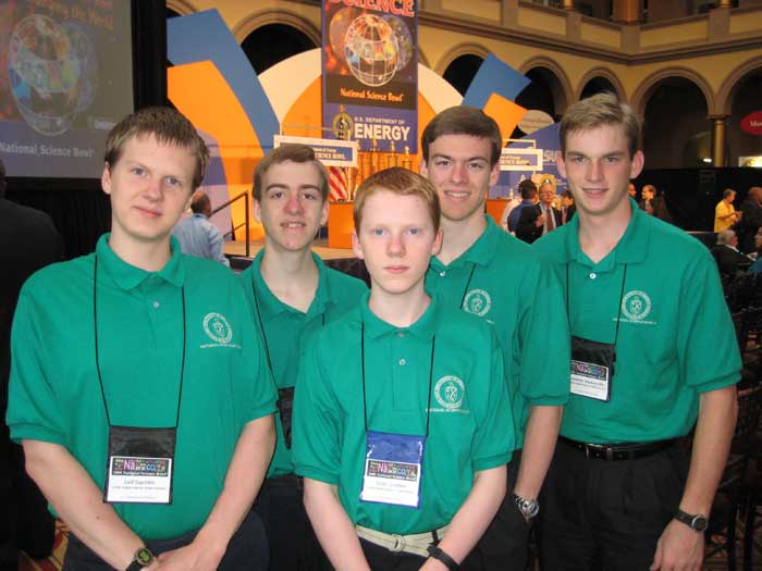 Cedar Rapids-Marion Home School Science Bowl Team