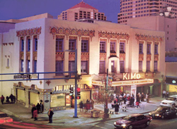 KiMo Theatre exterior, copyright Marble Street Studio