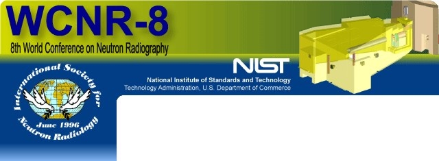 8th World Conference on Neutron Radiography Banner