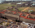 Aerial View from 14th Street of Commerce Building