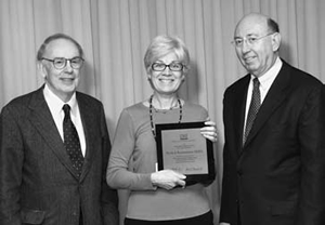 Outstanding Research Paper by a Staff Scientist Award: Ruth Kleinerman with Joseph Fraumeni and John Niederhuber.