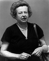 Nobel Prize winner Maria Goeppert Mayer