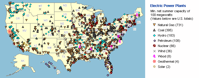 U.S. Energy Map