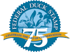 Duck Stamp 75 Logo