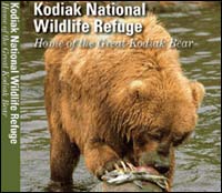 DVD cover of the Kodiak National Wildlife Refuge — Home of the Great Kodiak Bear. Credit: Steve Hillebrand / USFWS