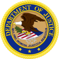 U.S. Department of Justice Logo