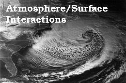 [Atmosphere/Surface Interactions]