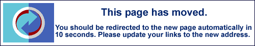 This page has moved.  You should be redirected to the new page automatically in 10 seconds.  Please update your links to the new address.