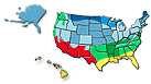 Graphical image of a United States map.