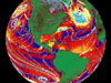 Movie of SeaWinds-derived Winds Over the Ocean