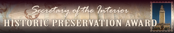 Secretary of the Interior Historic Preservation Award