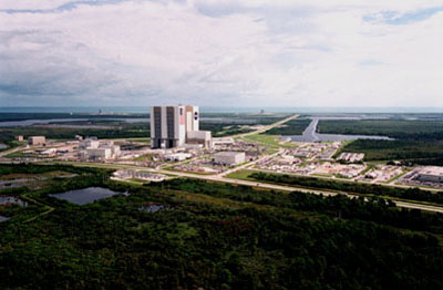 This is a photograph of NASA launch complex 39