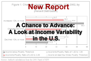 New Report - A Chance to Advance: A Look at Income Variability in the U.S.