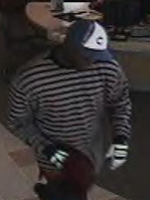 Photograph of Unknown Bank Robber taken on April 30, 2008