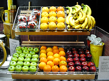 Photo of Fresh Fruit at the Forrestal Cafeteria