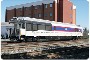 Image of  FRA's Office of Safety train