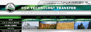 Image of main web page of National Technology Transfer Website.  Click to Access the National Technology Transfer website.
