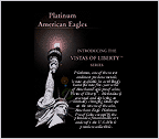 American Eagles Proof Coins Screensaver.