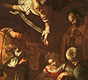 Caravaggio, Nativity with San Lorenzo and San Francesco. 