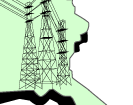 Electric Towers on Map