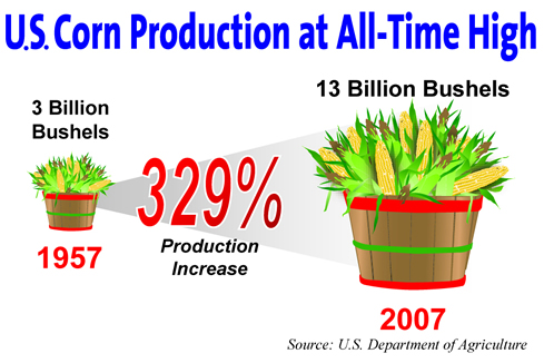 Corn production at all time high