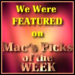 Mac's Pick of the Week graphic