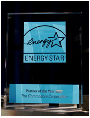 photo of the Partner of the Year Award trophy /