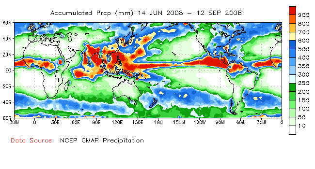 Seasonal Precipitation (mm)