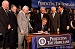 President George W. Bush signs the Homeland Security Appropriations Act of 2004 at the Department of Homeland Security in Washington, D.C., Wednesday, Oct. 1, 2003. "The Homeland Security bill I will sign today commits $31 billion to securing our nation, over $14 billion more than pre-September 11th levels. The bill increases funding for the key responsibilities at the Department of Homeland Security and supports important new initiatives across the Department," said the President in his remarks.