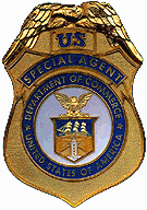 Special Agent's Badge - Office of Export Enforcement
