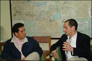 Photo: President Martín Torrijos and Dr. Joshua Schier