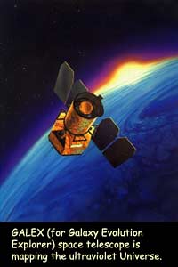 GALEX space telescope