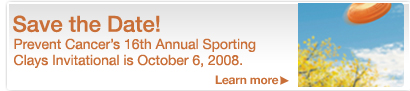 Save the Date - Sporting Clays Invitational, October 6