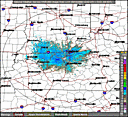 Local Radar for Louisville, KY - Click to enlarge