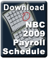 2008 Payroll Schedule