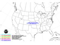 Day 1-3 forecast of surface low tracks associated with significant winter weather